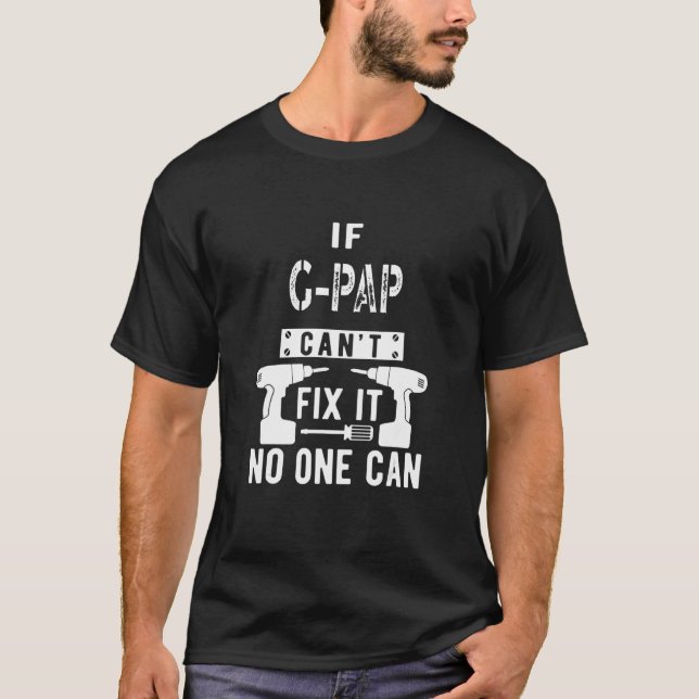 Mens If G Pap Can't Fix It Special Grandfather Gra T-Shirt (Vorderseite)