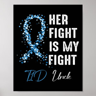 Mens ihr Kampf ist mein Kampf T1d Onkel Typ 1 Diab Poster