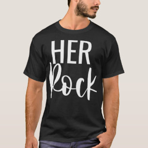 Mens ihren Rock Seine Friede passt Paare Geschenk T-Shirt