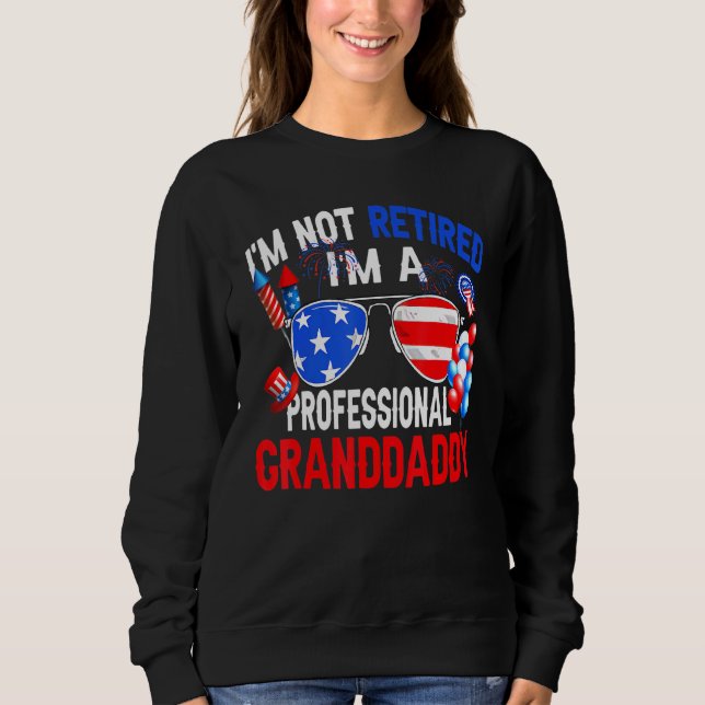 Mens Im a Beruflich Granddaddy G Sweatshirt (Vorderseite)