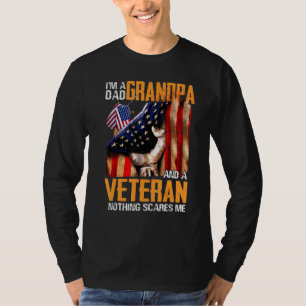 Mens Im A Vater Opa Veteran Veteran Day American T-Shirt