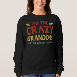 Mens im Crazy Granddad Bester Opa je Tod Sweatshirt