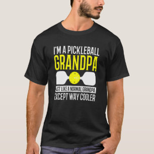 Mens im Pickleball Opa wie normal, außer Co T-Shirt