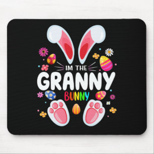 Mens I'm the Granny Bunny Matching Family Oster P Mousepad