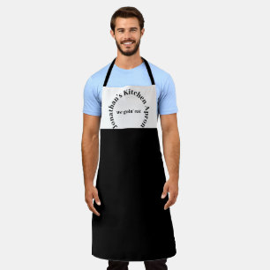 Mens Individuelle Name Kochen Schürze