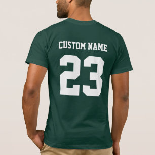 Mens Individuelle Name Navy Class of 2021 Senior S T-Shirt