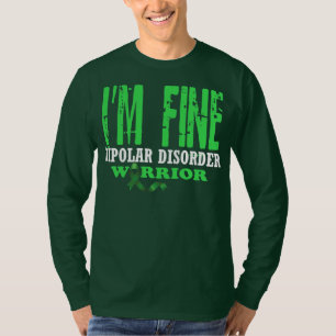 Mens I'ne Bipolar Disorder Psychological T-Shirt