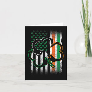 Mens Irish Handcuffs St Patricks Day Police Americ Karte