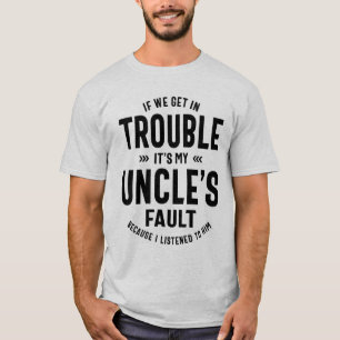Mens ist das Geschenk meines Onkels und seines Vat T-Shirt