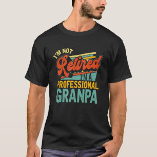 Mens Iu2019m Ein Beruflicher Granpa Vintager Rentn T-Shirt