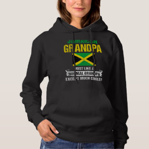 Mens Jamaican Opa wie ein normaler Großvater, auße Hoodie