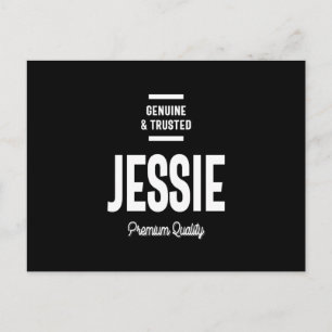 Mens Jessie Name Gift Postkarte