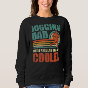 Mens Joggen Vater wie ein regelmäßiger Vater, aber Sweatshirt