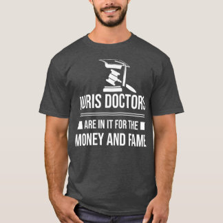 Mens Juris Doktor des Jurisprudence Money Law T-Shirt