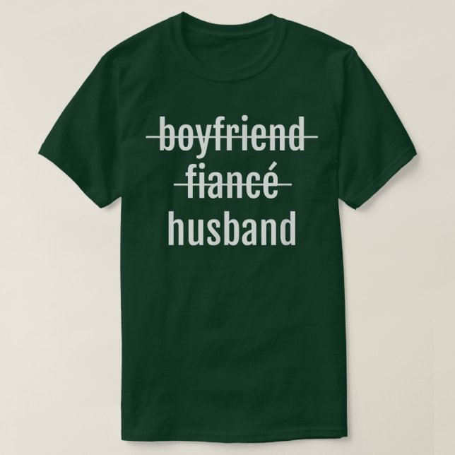 Mens Just MarriedWedding Celebrate Husband Liebe G T-Shirt (Design vorne)