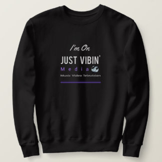 Men's Just Vibin' Media Artist Sweatshirt