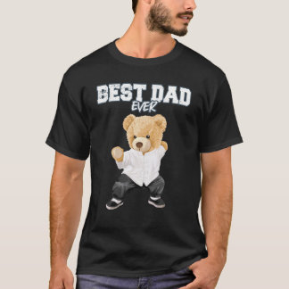 Mens Karate Dad 2023 for pregnancy announcement Be T-Shirt