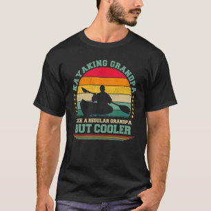 Mens KayakingVintage Kayaking Großvater Vater's T-Shirt