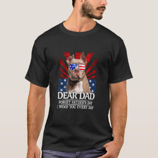 Mens Kids Niedlich Hund Vater Liebe Vater Vatertag T-Shirt