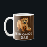 Mens Kinkajou Dad Father Honey Bear Night Ape Kaffeetasse<br><div class="desc">Mens Kinkajou Dad Father Honey Bear Night Ape Kinkajou Lover Gift. Perfect gift for your dad,  mom,  papa,  men,  women,  friend and family members on Thanksgiving Day,  Christmas Day,  Mothers Day,  Fathers Day,  4th of July,  1776 Independent day,  Veterans Day,  Halloween Day,  Patrick's Day</div>