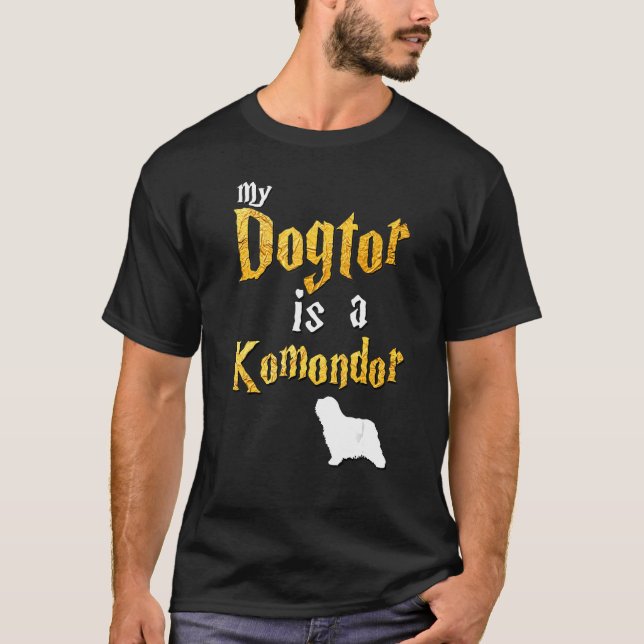 Mens Komondor Komondor T-Shirt (Vorderseite)