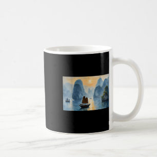Mens Landschaftlich Vietnam Landschaft Ha Long Bay Kaffeetasse