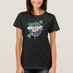 Mens Laser Tag Birthday Boy Lasertag Party Vater M T-Shirt