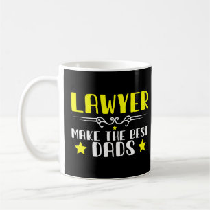 Mens Lawyer macht die besten Vater Kaffeetasse