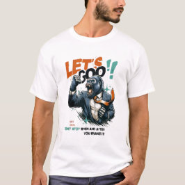 MEN'S LET'S GOO LESSONS LEARN BASIC TEE