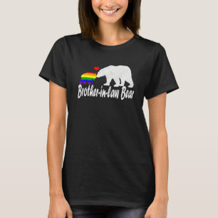 Mens Lgbt Bruder im Jura trägt Gay Pride gleich Re T-Shirt