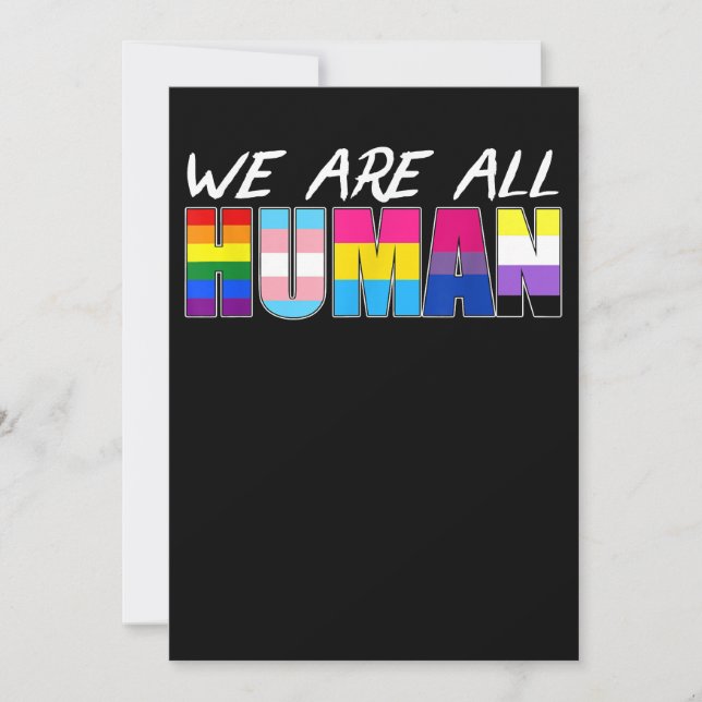 Mens LGBT Paint Spritzers Gay Bear Einladung (Vorderseite)