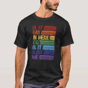 Mens lgbt Pride Gay Trans Lesbian ist es Gay Lgbtq T-Shirt