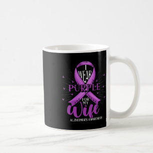 Mens Lila Ribbon Heimerheimers Fighter Ehefrau Hei Kaffeetasse