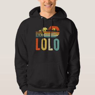Mens Lolo, denn Opa ist für alte Typ für Männer Hoodie