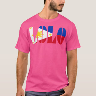 Mens Lolo T-Shirt Filipino Flagge Großvater Opa 