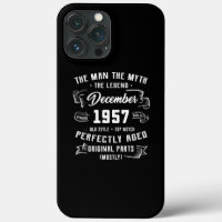 Mens Man Myth Legend Dezember 1957 65. Geburtstag