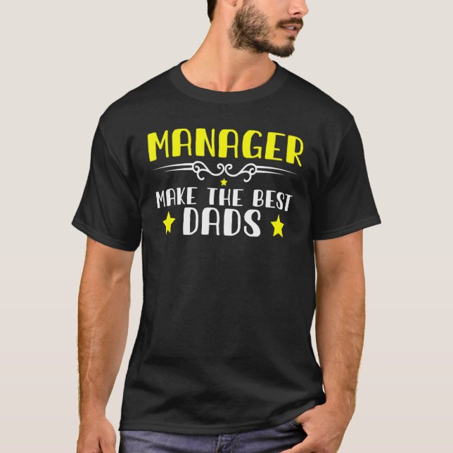 Mens Manager - Teamleiter T-Shirt (Vorderseite)