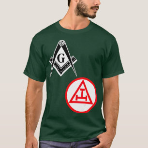 Mens Mason Royal Arch Split T Masonic York T-Shirt