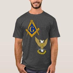 Mens Mason Scottish Rite Split T Masonic T-Shirt