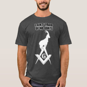 Mens Masonic Short Sleeve Goat Tshirt