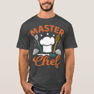 Mens Master Köche Cooking Funny Cook T-Shirt