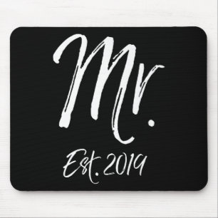 Mens Matching Husband & Hochzeitsgeschenk für Mousepad