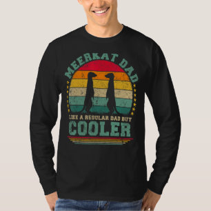Mens Meerkat Vater wie ein regelmäßiger Vater, abe T-Shirt
