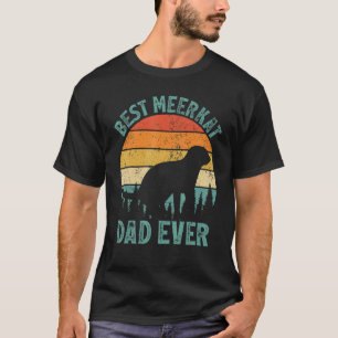 Mens Meerkat Vintag Best Meerkat Vater Ever Vater T-Shirt