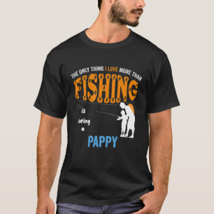 Mens mehr als Liebe Fishing Pappy Special Opa T-Shirt
