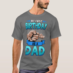 Mens mein erster Geburtstag als Vater Maternity Ba T-Shirt