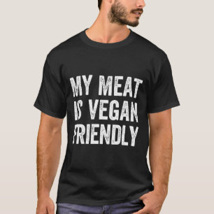 Mens mein Fleisch ist Vegan freundlich Erwachsenen T-Shirt