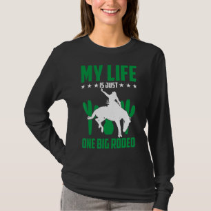 Mens mein Leben ist nur ein großer Western Amerika T-Shirt