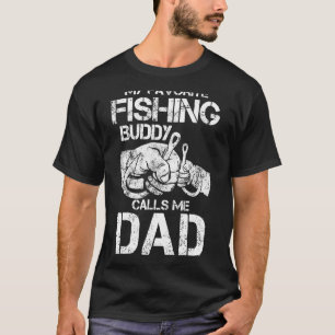 Mens mein Lieblings-Angelbuddy nennt mich Vater Va T-Shirt