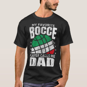 Mens mein Lieblings-Ball-Player nennt mich Vater T-Shirt